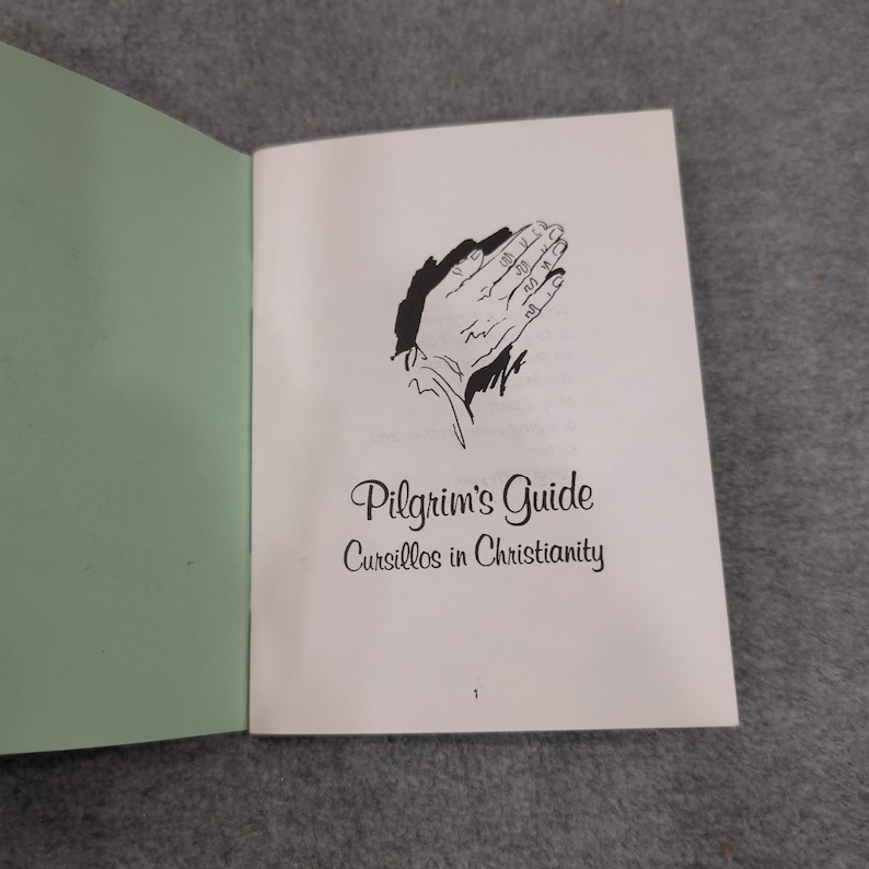 Pilgrim's Guide Heart of Florida Via de Cristo Cursillos in Christianity Booklet image 2