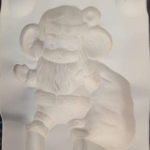 Moldes de Alberta A-285 para cerámica navideña de Papá Noel y ratón, 1982 imagen 4