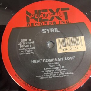 Sybil Walk On By 12" Vinyl Single 1989 Next Plateau NP50111 UK Remix VG+ zdjęcie 7