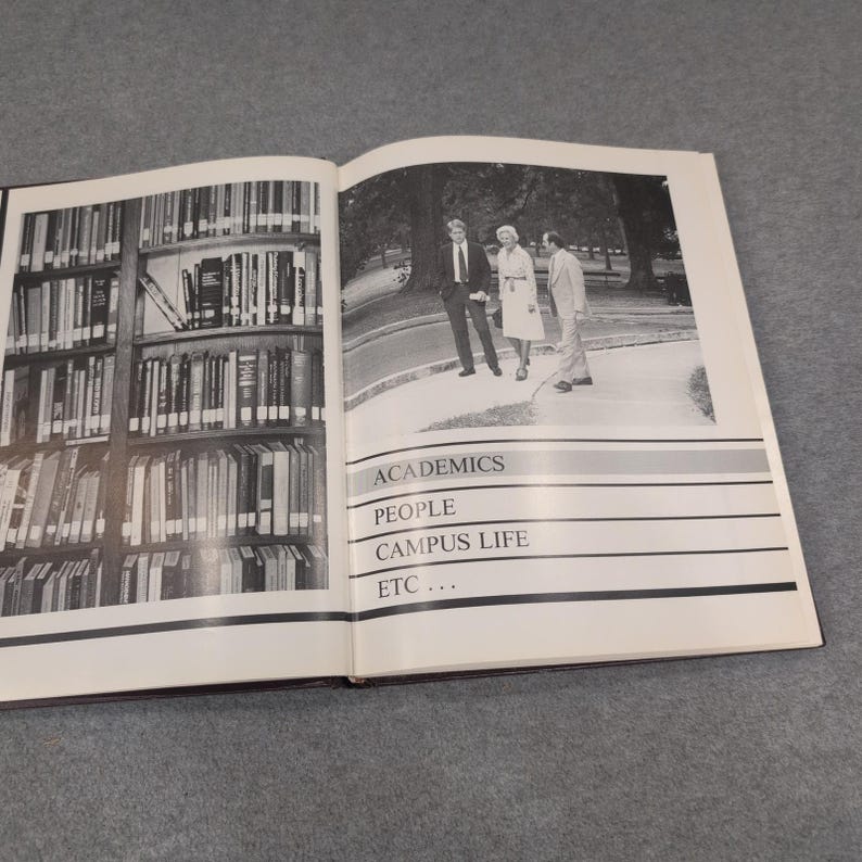1982 Bells and Pomegranates Huntingdon College Yearbook Montgomery Alabama VG+ image 4