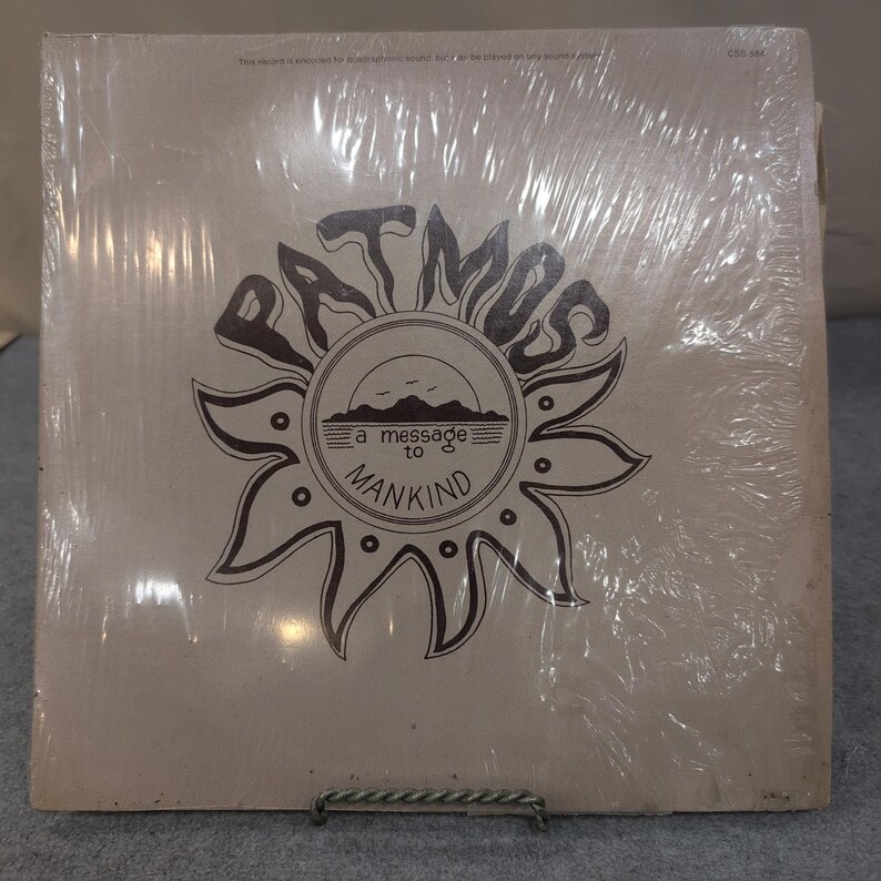Patmos A Message To Mankind 2LP Vinyl Record 1974 Creative Sound CSS 584 VG image 1