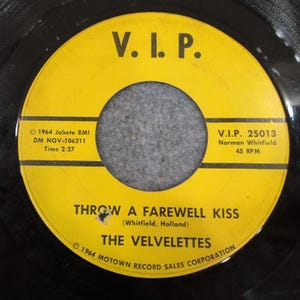 The Velvelettes He Was Really Sayin Somethin 45 RPM VIP 25013 Motown 1964 Soul image 1