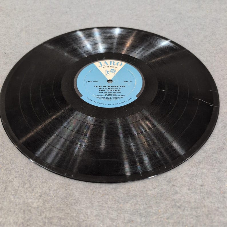 Babs Gonzales Tales of Manhattan Vinyl LP Jaro International JAM-5000 1959 Jazz image 7