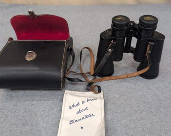 Vintage Kmart Special 7x35 Binoculars S.S. Kresge Co Precision Coated Lens Case