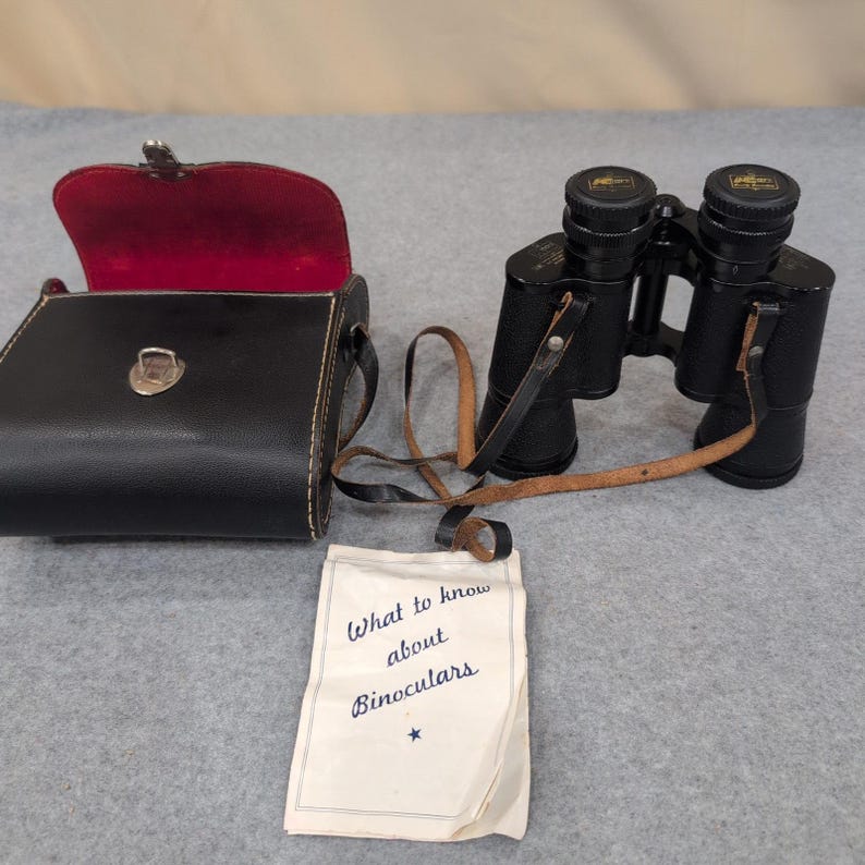 Vintage Kmart Special 7x35 Binoculars S.S. Kresge Co Precision Coated Lens Case image 1