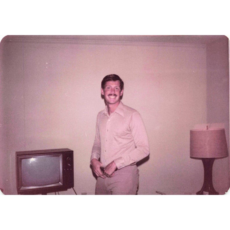 Vintage 1974 USAF Officer Home Interior Lot of 8 Photos 3.5x5 image 8