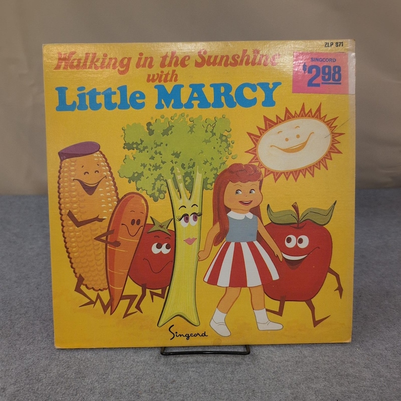 Camminando al sole con Little Marcy Vinile LP Singcord ZLP 871 Domenica immagine 1
