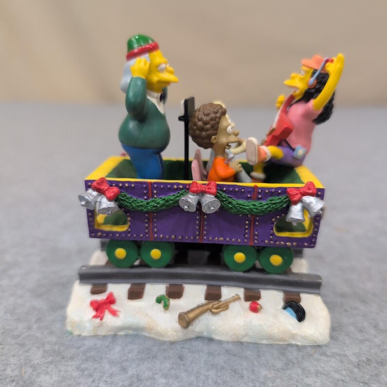 The Simpsons A Jammin Christmas Express Collection Otto Skinner Sculpture 0399 image 1