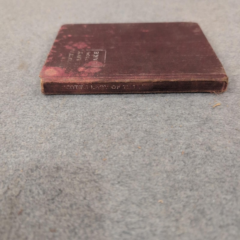 1906 Die Dame vom See Walter Scott Macmillan Hardcover Elizabeth Packard Bild 4