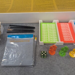 Vintage 1973 Billionaire Parker Brothers Game of Global Enterprise Complete image 3