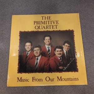 The Primitive Quartet Music From Our Mountains Vinyl LP Gospel 1986 NM-1790 image 1