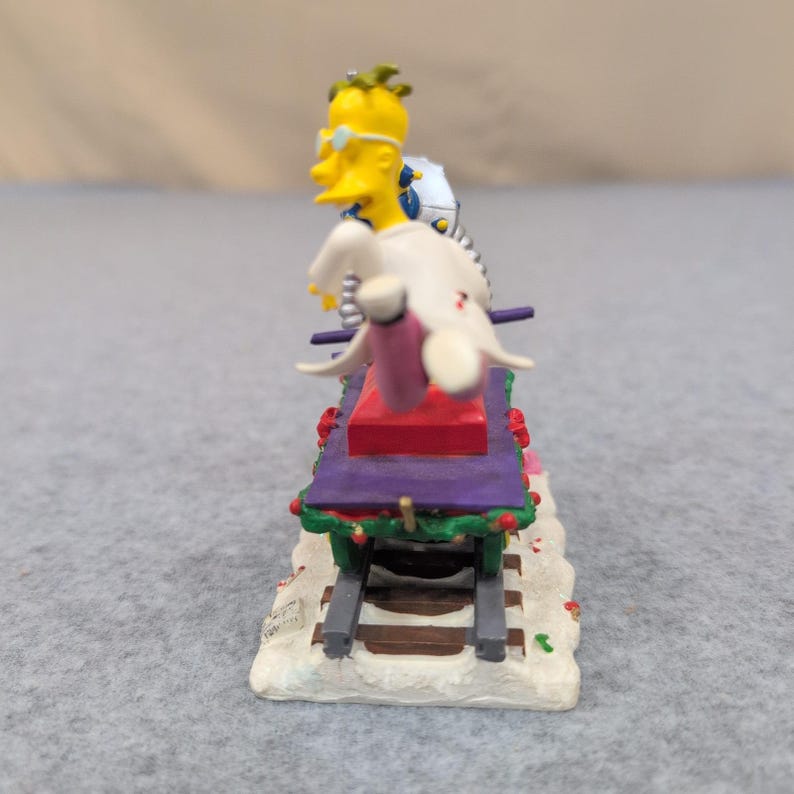The Simpsons Christmas Express Frink Laboratories Sculpture 2003 Hamilton 1803 image 5