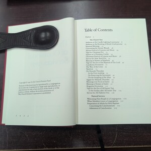 The Book of Occasional Services 1991 Episcopal Church Red Hardcover 089869227X image 3