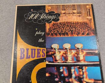 101 Strings Play The Blues Vinyl LP Somerset SF-5800 W.C. Handy Tribute Jazz 12"