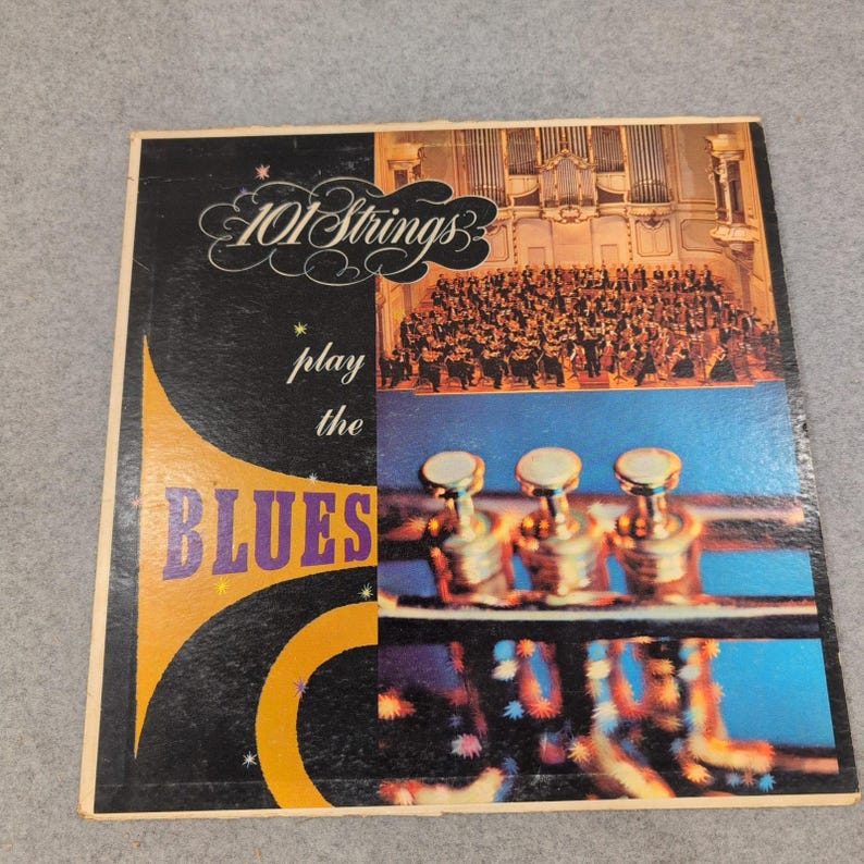 101 Strings Play The Blues Vinyl LP Somerset SF-5800 W.C. Handy Tribute Jazz 12" image 1