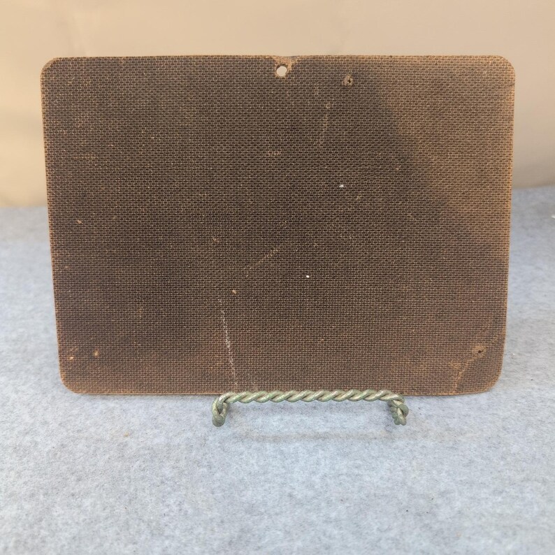 VTG 1968-73 Pressspan KMart Wandschild-Plakette Tighten Belt or Lose Pants Zitat Bild 2