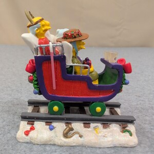The Simpsons Geriatric Express Christmas Collection Sculpture 2003 Hamilton image 3