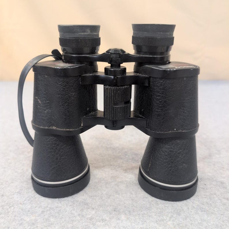 Tasco 10x50mm Zip Focus Wide Angle Binoculars Model 2023 Black Coated Optics image 4