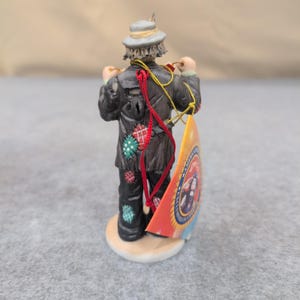 Emmett Kelly Jr 1991 clown beeldje ornament exclusief van Flambro 10097 met doos afbeelding 3