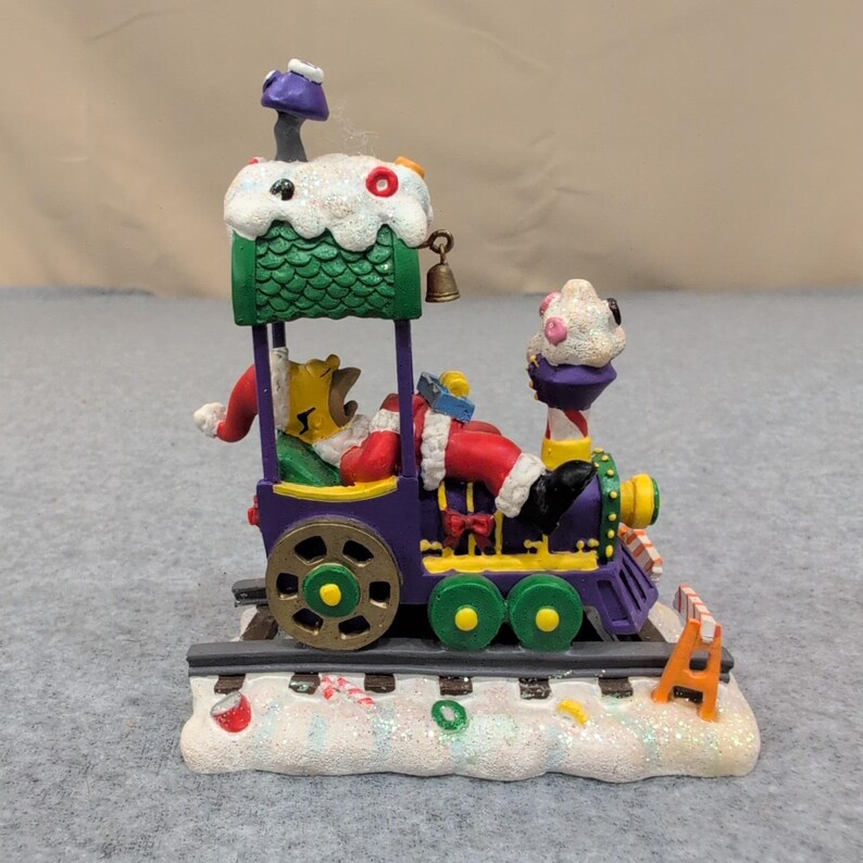 The Simpsons Christmas Express Asleep at the Wheel Homer Santa Train Figure 2003 image 3