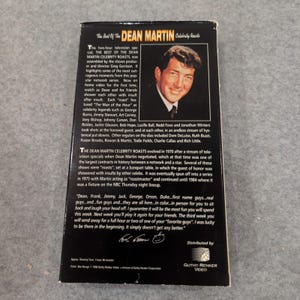 The Best of the Dean Martin Celebrity Roasts VHS Guthy-Renker Video Comedy Tape image 2