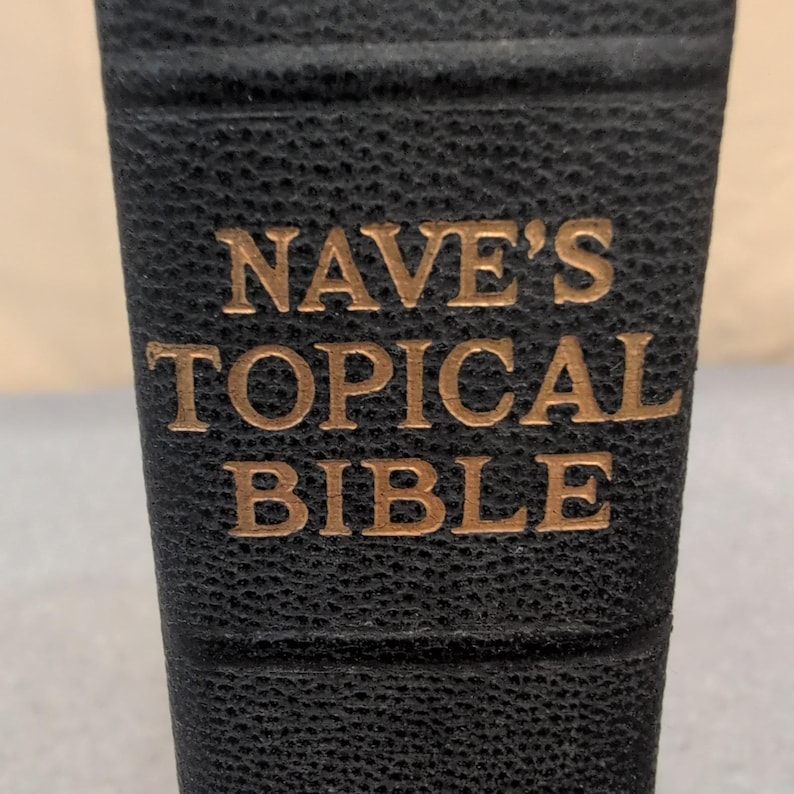 Nave's Topical Bible Digest of the Holy Scriptures Southwestern Company VG image 1