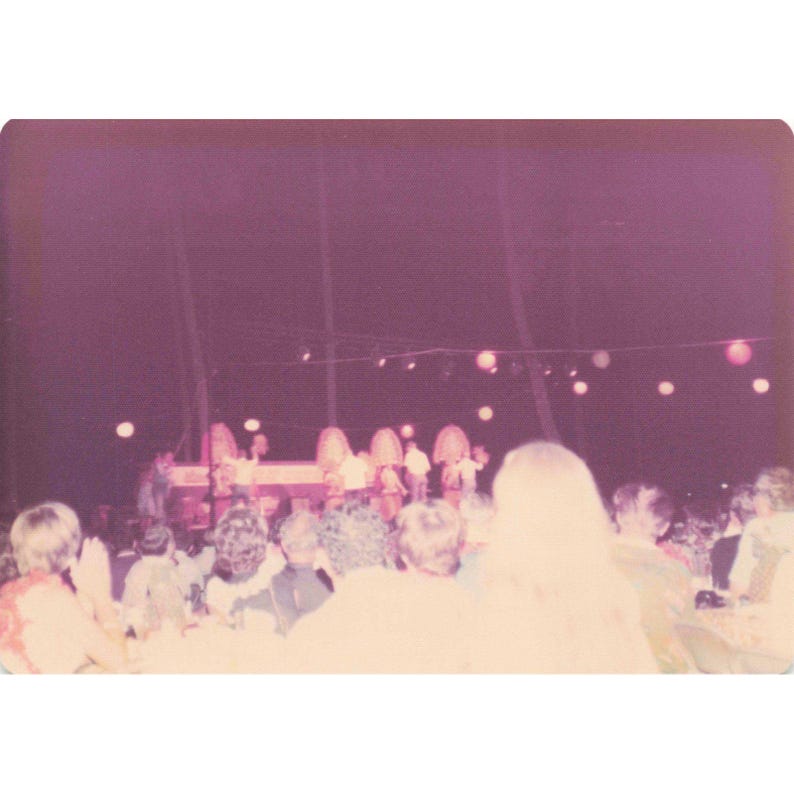 Vintage 1970s Hawaii Pacific USAF Luau Dinner Show Night Photos Lot of 31 image 11