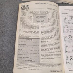 Lot of 19 The Choir Herald January February 1998 Choral Sheet Music Lorenz image 2