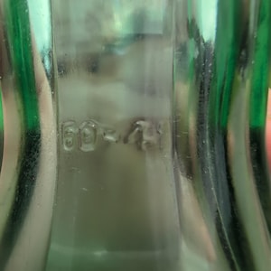 Vintage Coca-Cola Glass Bottle Birmingham Alabama Georgia Green Hobbleskirt VG+ image 3