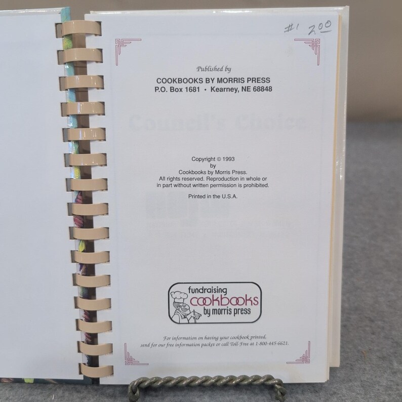 Council's Choice Cookbook National Council of Jewish Women Montgomery AL 1993 image 2
