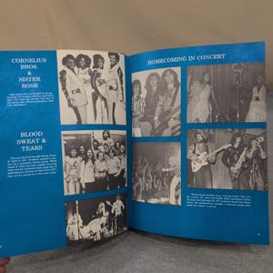 1974 Mimosa Vol 29 Jacksonville State University Yearbook JSU Alabama Vintage afbeelding 4