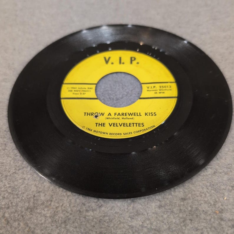 The Velvelettes He Was Really Sayin Somethin 45 RPM VIP 25013 Motown 1964 Soul image 4