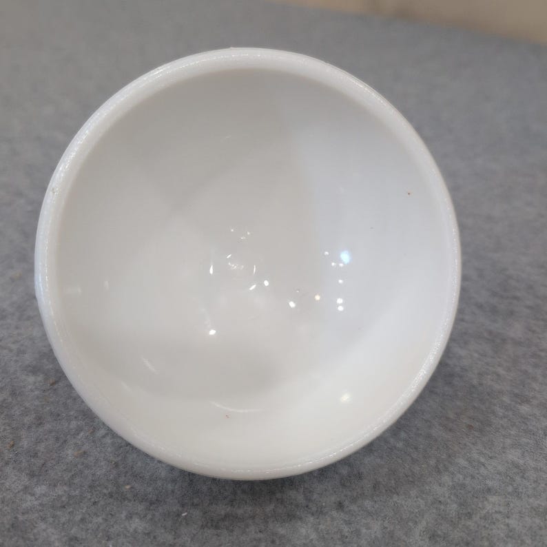 Vintage White Milk Glass Harvest Fruit Embossed Pedestal Candy Dish with Lid image 5