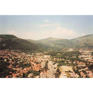 Vintage 1999 Bosnia SFOR NATO Base Airstrip Aerial Photo Lot of 9 6x4 image 4