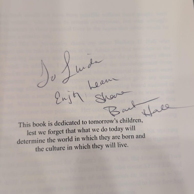 Adam's Eve A Handbook for the Social Revolution ECOA Jon & Barbara D Hall Signed image 4