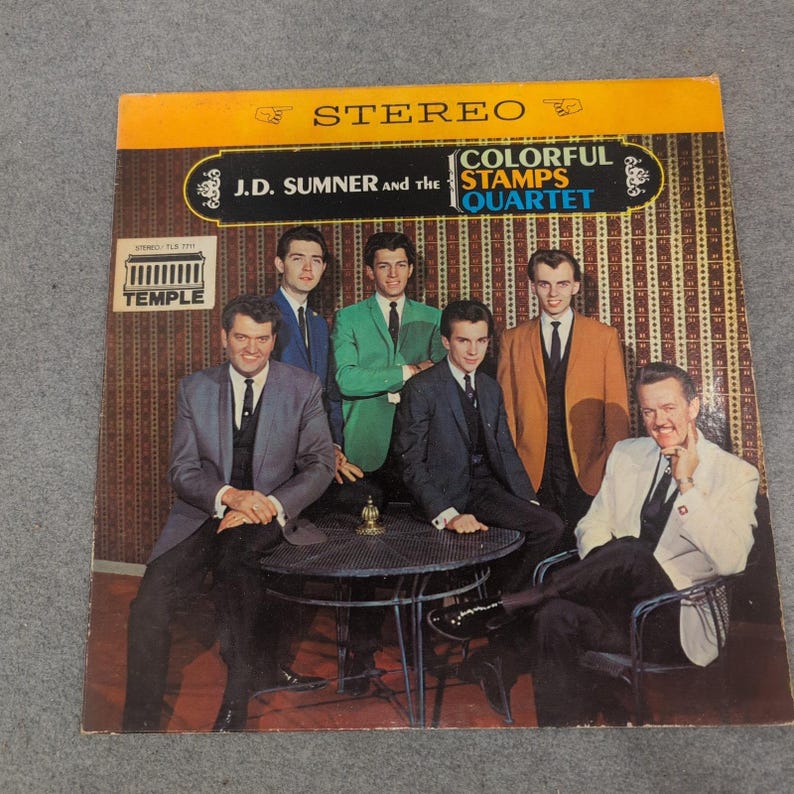 JD Sumner and the Colorful Stamps Quartet Vinilo LP Estéreo Skylite TLS 7711 imagen 1