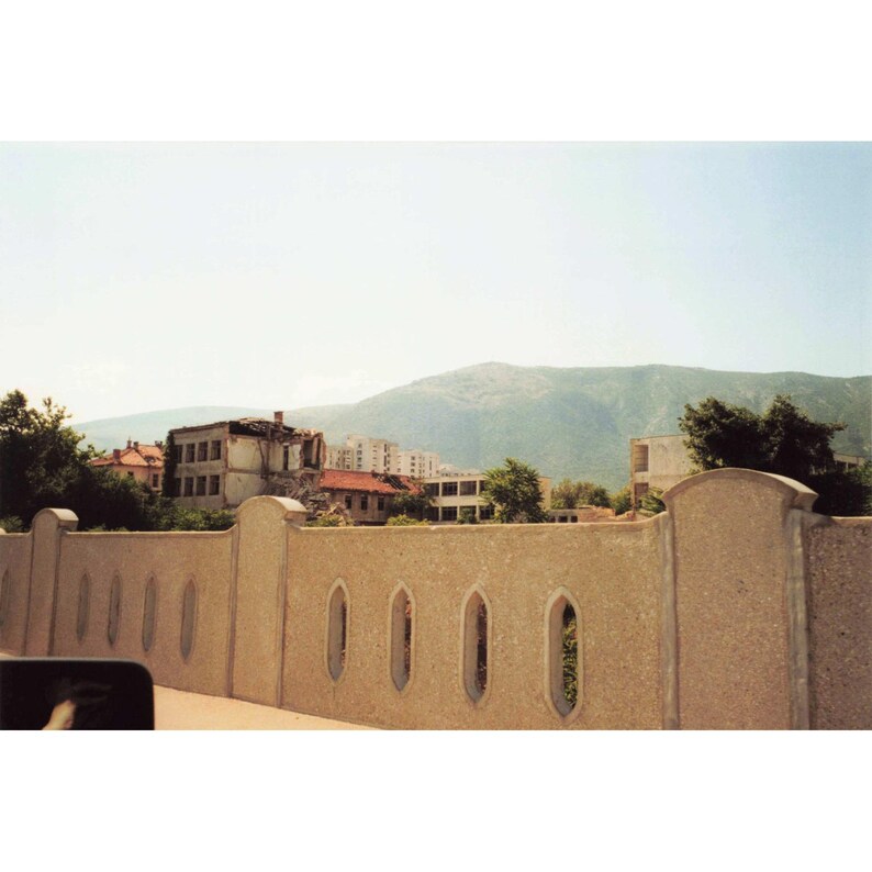 Vintage 1999 Bosnia War SFOR Peacekeepers Sarajevo Mostar Photo Lot of 13 image 9