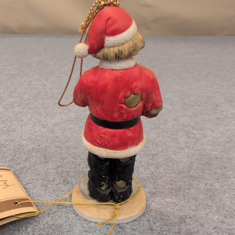 Emmett Kelly Jr Collectibles Sad Clown Christmas Ornament Train 1984 Flambro image 2