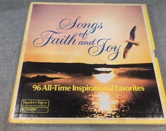 Reader's Digest Songs of Faith and Joy 96 Inspirational Favorites Vinyl Box Set