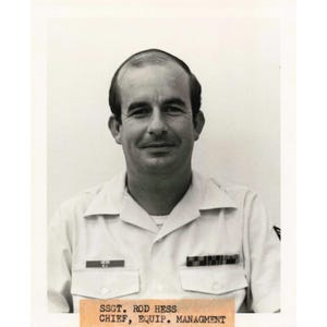 5 VTG 1970s US Air Force Personnel Photos Korea Data Automation Named Portraits image 1