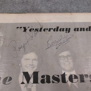 The Masters Quartet Yesterday and Today - Vinile LP autografato, Creation Records CR 102 immagine 4