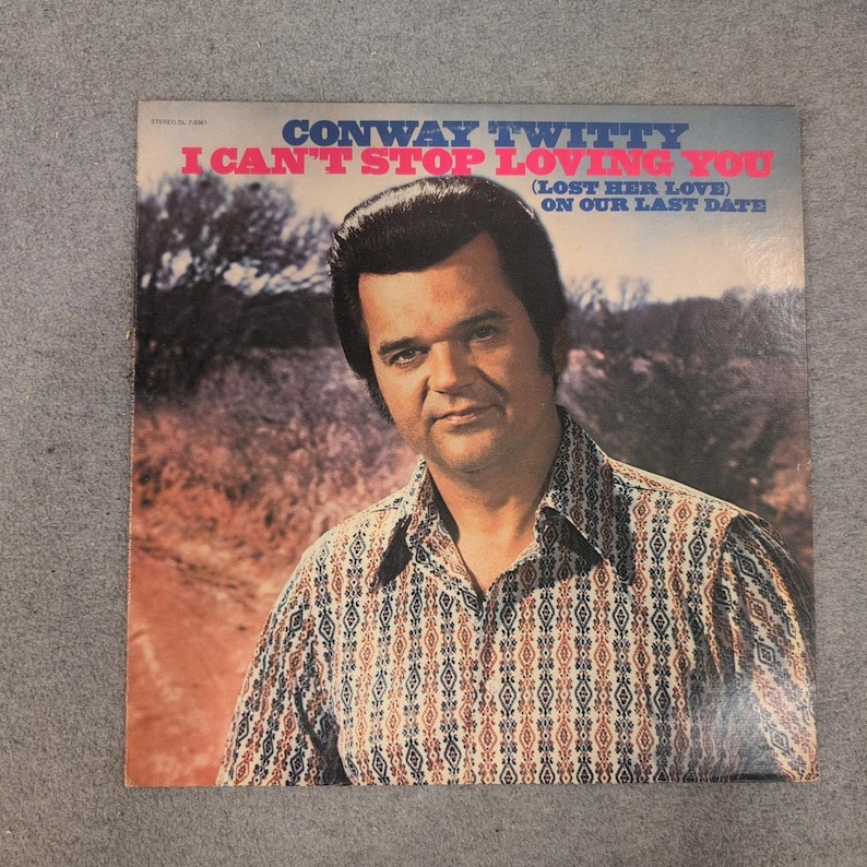 Conway Twitty I Can't Stop Loving You Vinyl LP Decca DL 7-5361 Country Record image 1