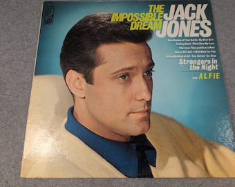 Jack Jones The Impossible Dream Vinyl LP Mono Kapp Records KL-1486 1966