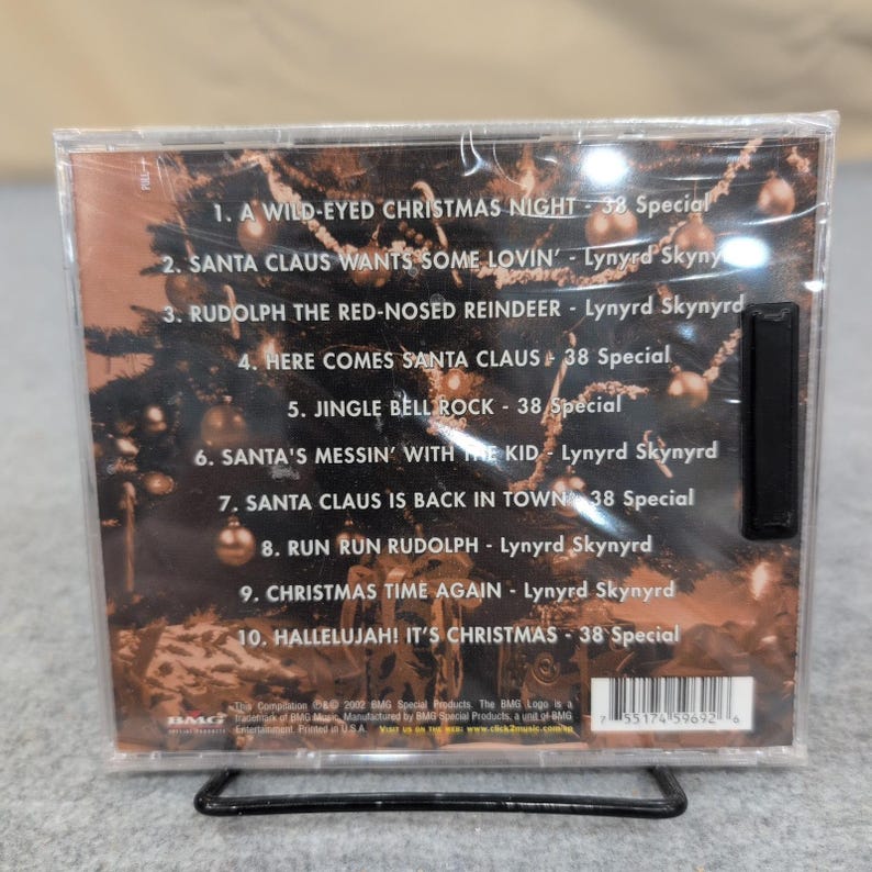 Lynyrd Skynyrd & 38 Special Christmas CD New Sealed Southern Rock Holiday Album image 2