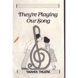 Ils jouent notre chanson - Programme Warner Theatre - Lucie Arnaz Laurence Luckinbill image 1