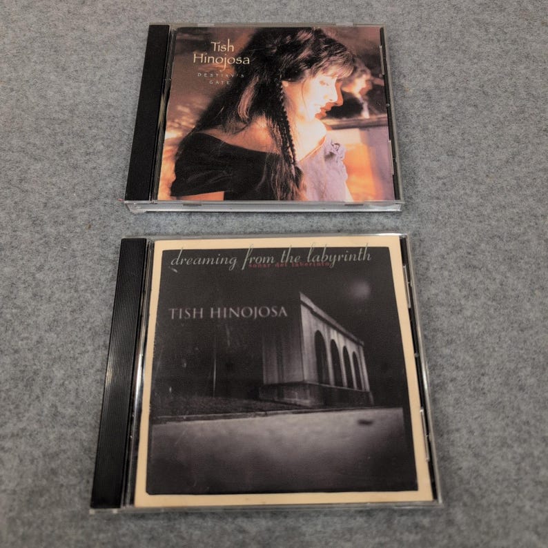 Tish Hinojosa CD Lot Destiny's Gate Dreaming from the Labyrinth Folk Latin Music immagine 1