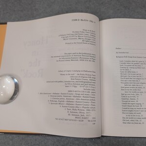 Honey in the Rock Ruby Pickens Tartt Folk Songs Signé Olivia Jack Solomon 1991 image 4