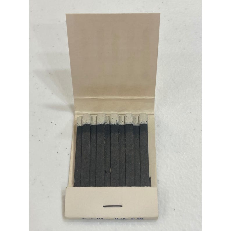 Vintage Wintzell's Oyster House Mobile AL Restaurant Matchbook Souvenir image 3