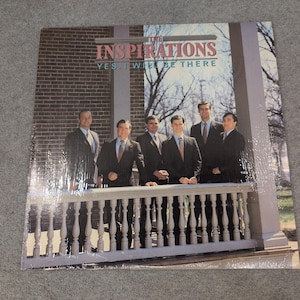 The Inspirations Yes I Will Be There Vinyl LP Southern Gospel New Canaan Records image 1