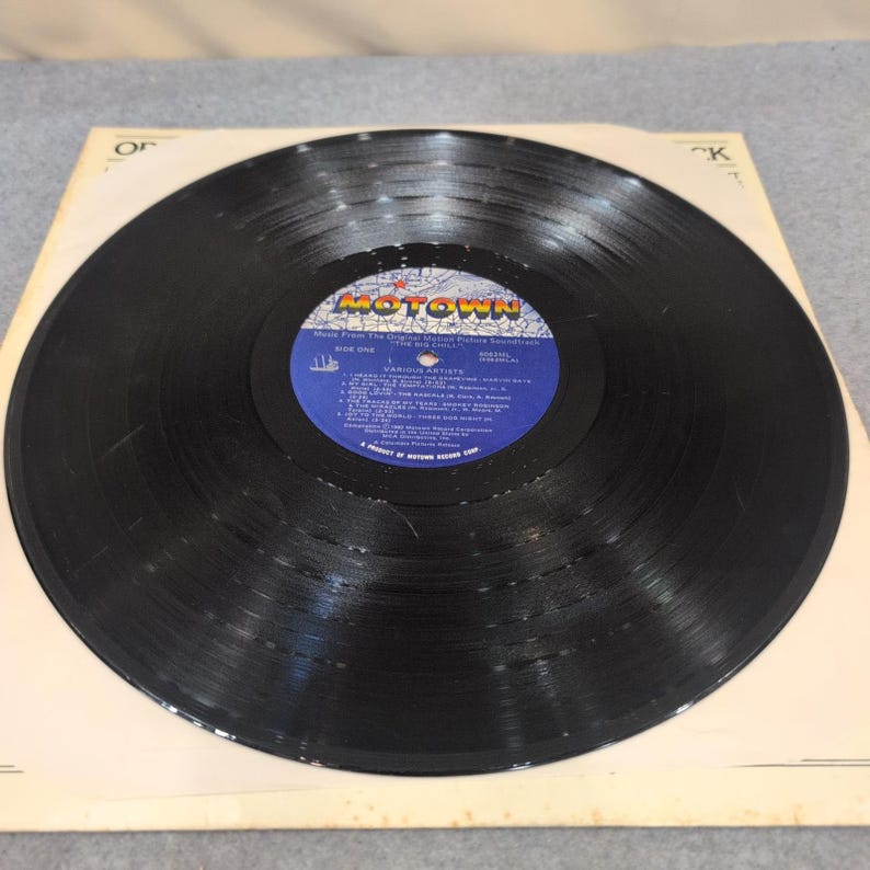 Colonna sonora originale del film Il grande freddo (The Big Chill Original Motion Picture Soundtrack), vinile LP, 1983, Motown, 6062ML immagine 3